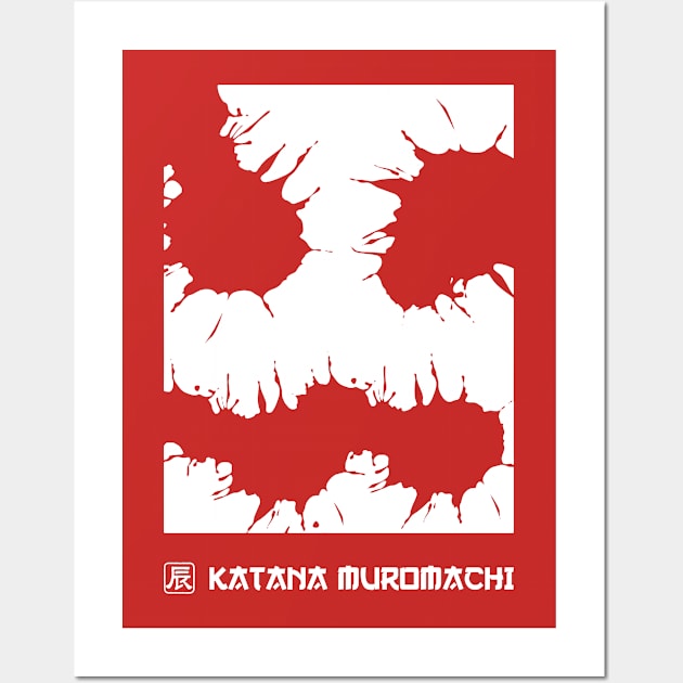 Katana Muromachi Japan Wall Art by Supertrooper